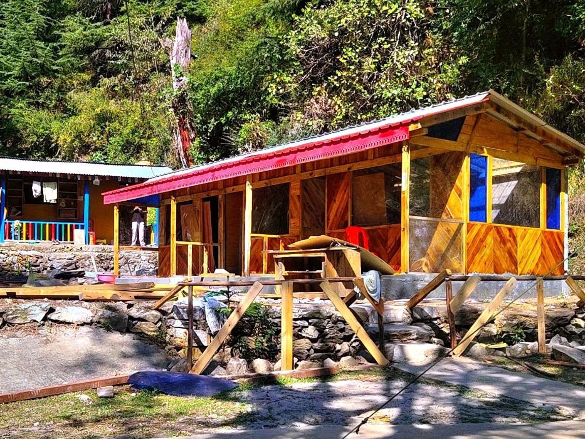 Shanti People Huts & Camp カソル エクステリア 写真